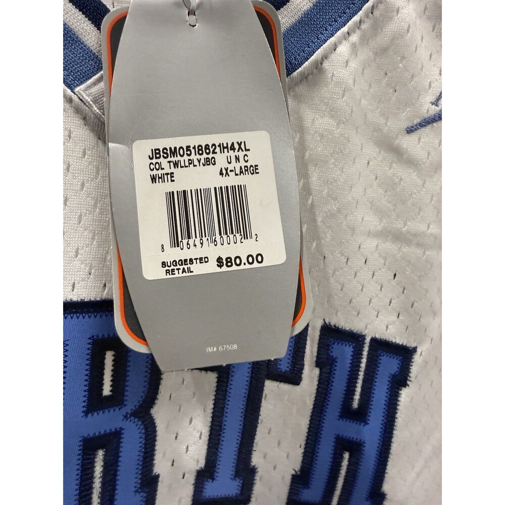 Nike UNC Jordan Stackhouse Jersey Authentic Size 4XL NWT Vintage Early 2000s - Picture 4 of 5